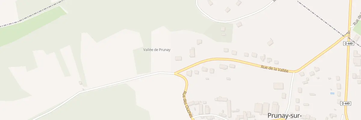 Plan du 18 Rue de la Vallée à Prunay-sur-Essonne