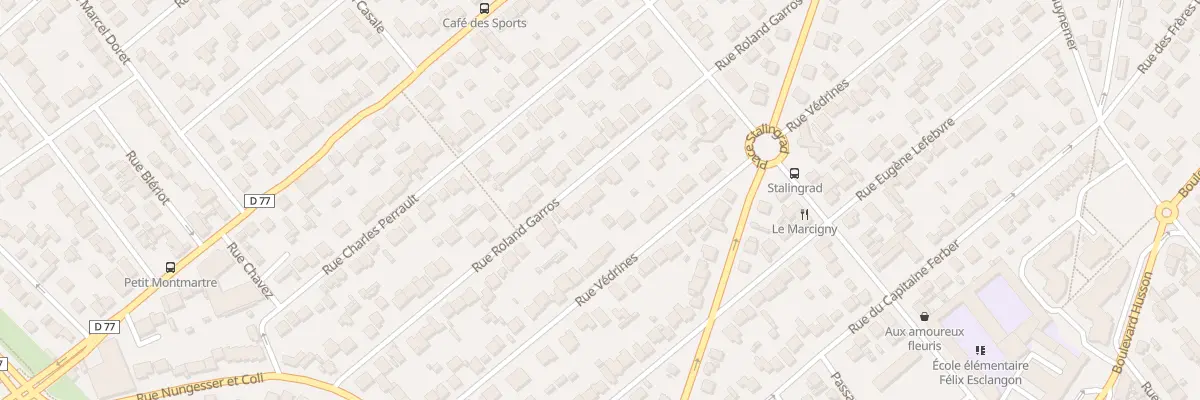 Plan du 47 Rue Roland Garros à Viry-Châtillon