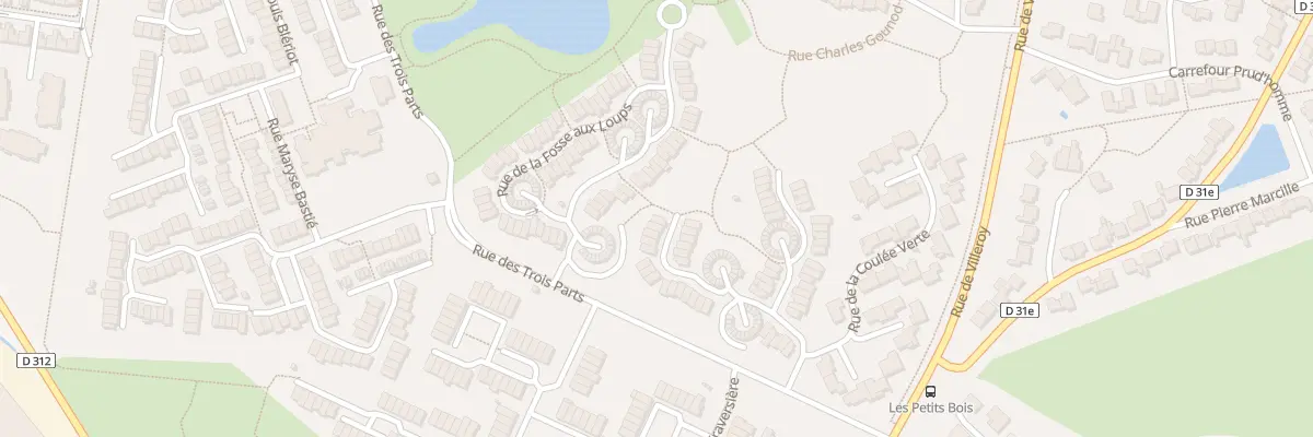 Plan du 29 Rue des 50 Arpents à Bondoufle