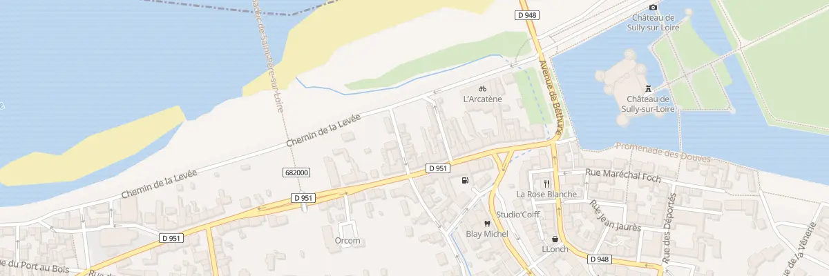 Plan du 32 Rue du Fbg St Germain à Sully-sur-Loire