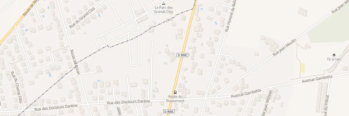 Plan du 35 Av de Royaumont à Viarmes