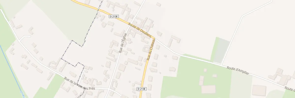 Plan du 16 Rue du Château à Authieule