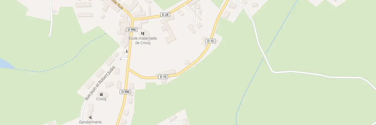 Plan du 11 Rte de Clermont à Crocq