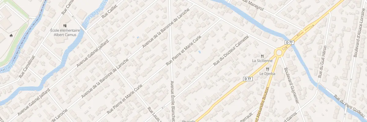 Plan du 29 Rue Pierre et Marie Curie à Viry-Châtillon