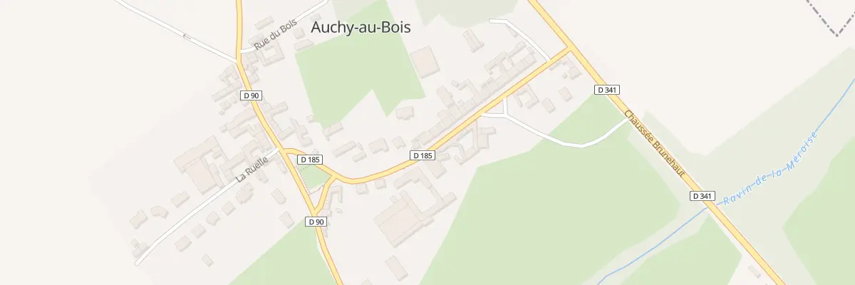 Plan du 20 Rue Neuve à Auchy-au-Bois