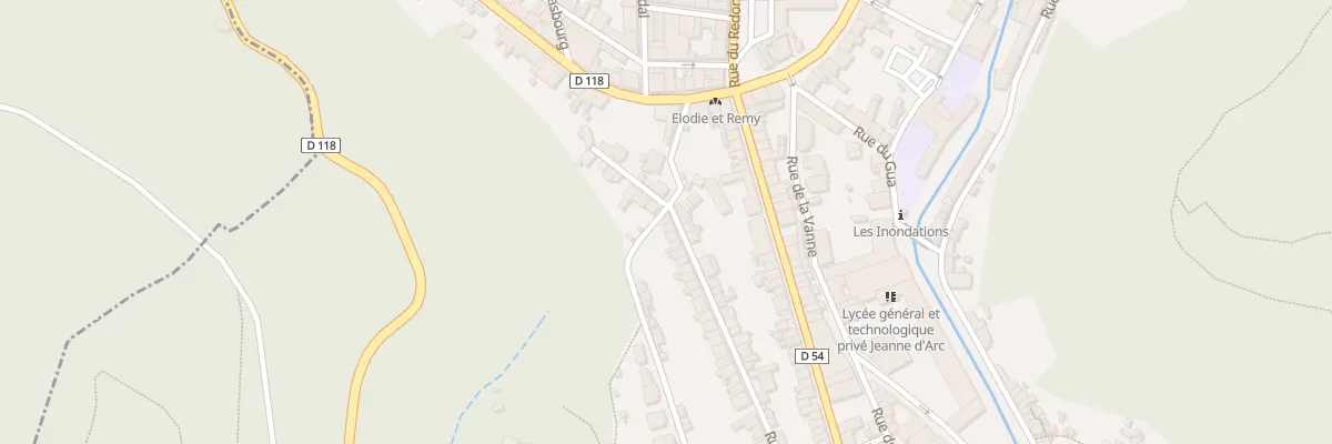 Plan du 18 Rue de Boutonnet à Mazamet