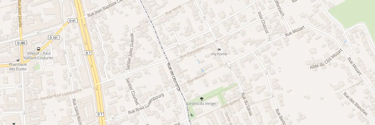 Plan du 35 Rue du Lion d’Or à Vitry-sur-Seine