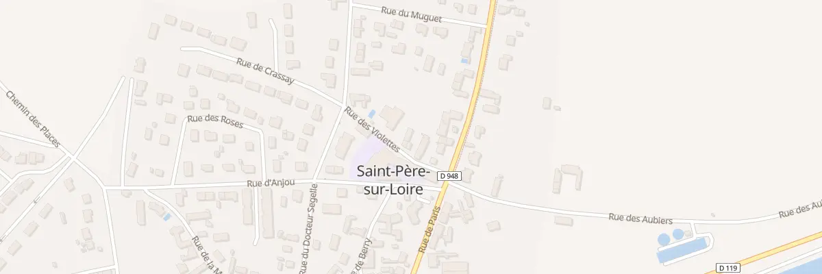 Plan du 4 Rue des Violettes à Saint-Père-sur-Loire