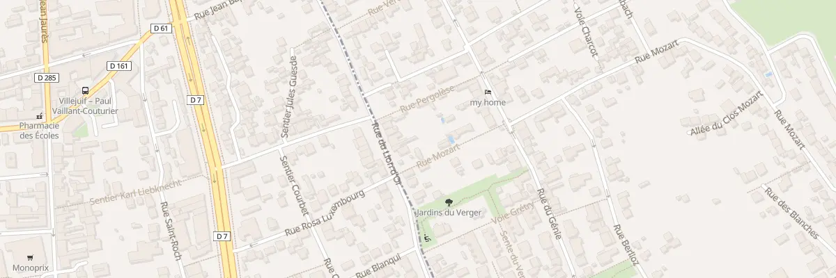 Plan du 39 Rue du Lion d’Or à Vitry-sur-Seine
