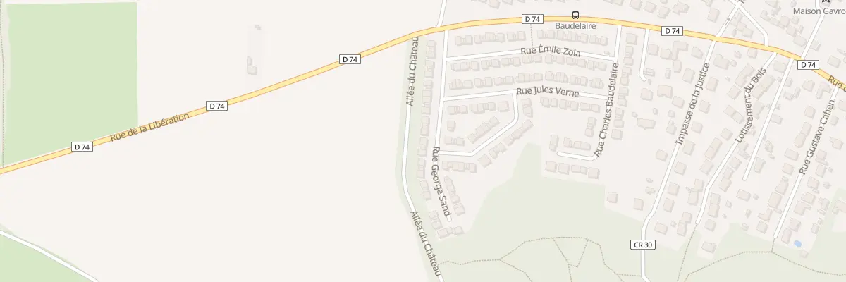 Plan du 21 Rue George Sand à Ballancourt-sur-Essonne