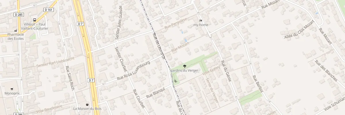 Plan du 43B Rue du Lion d’Or à Vitry-sur-Seine