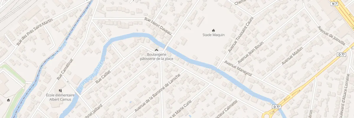 Plan du 32 Rue Caillet à Viry-Châtillon