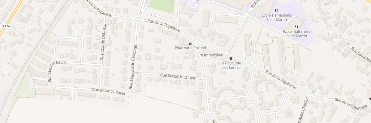 Plan du 55 Rue Pierre et Marie Curie à Ballancourt-sur-Essonne