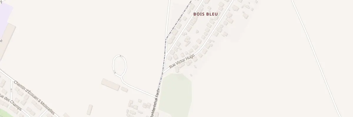 Plan du 3 Rue Victor Hugo à Écouen