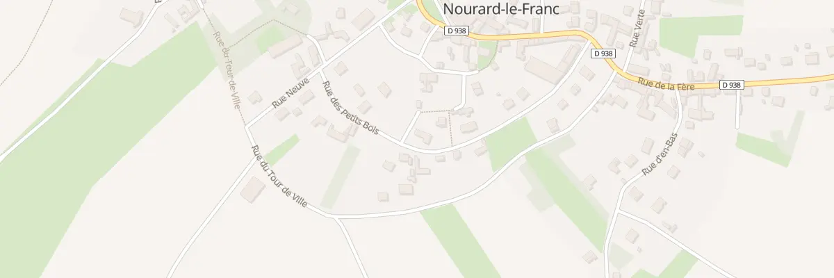 Plan du 256 Rue des Petits Bois à Nourard-le-Franc