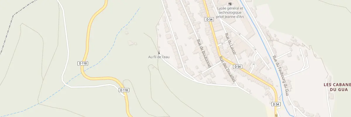 Plan du 24 Rue Haute de Boutonnet à Mazamet