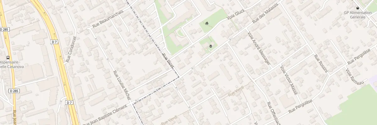 Plan du 94 Rue Malassis à Vitry-sur-Seine