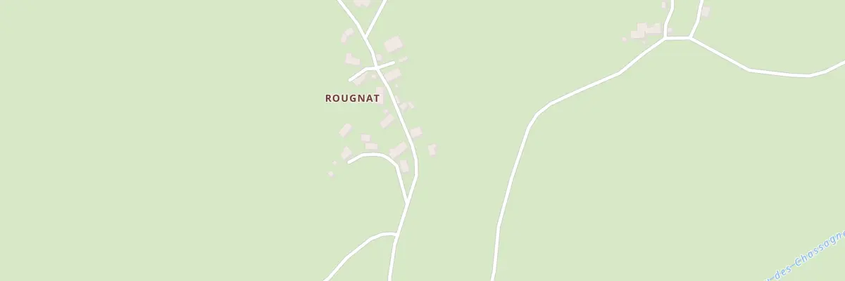 Plan du 5074 Rougnat à Saint-Oradoux-près-Crocq