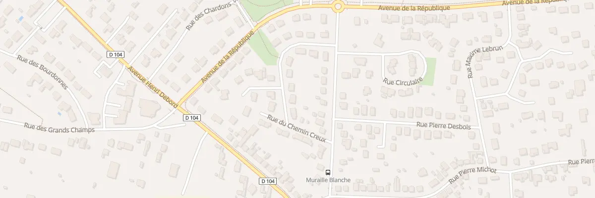 Plan du 6 Rue du Chem Creux à Saint-Doulchard