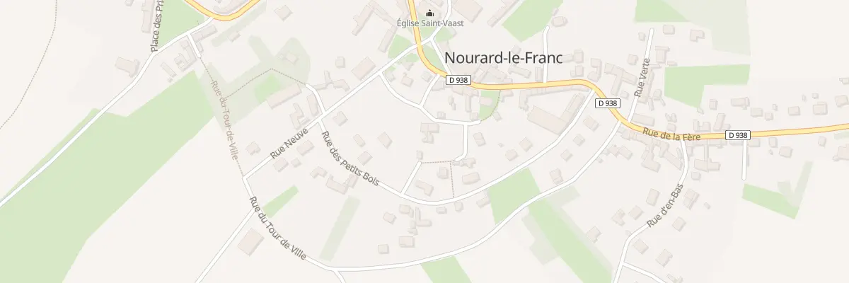 Plan du 68 Rue de la Jacquerie à Nourard-le-Franc