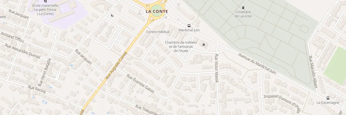 Plan du 13 Imp Suffren à Carcassonne