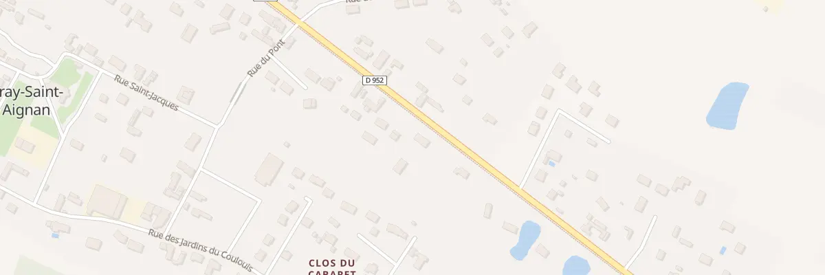 Plan du 555 Rte d’Orleans à Bray-Saint-Aignan