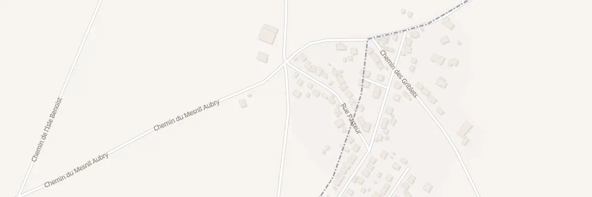Plan du 21 Rue Pasteur à Ézanville