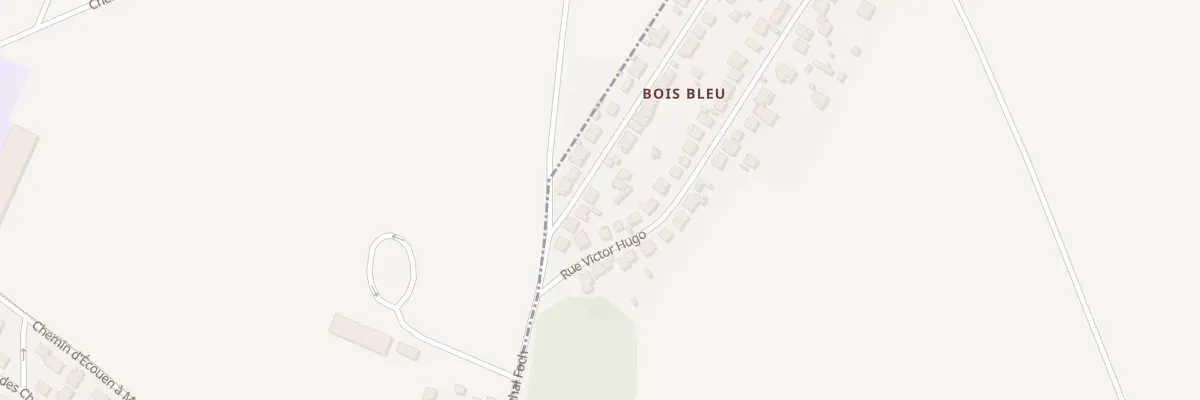 Plan du 8 Rue Jean Jaurès à Écouen