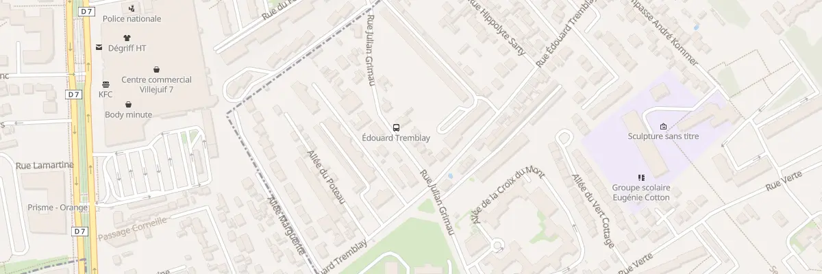 Plan du 238 Rue Julian Grimau à Vitry-sur-Seine