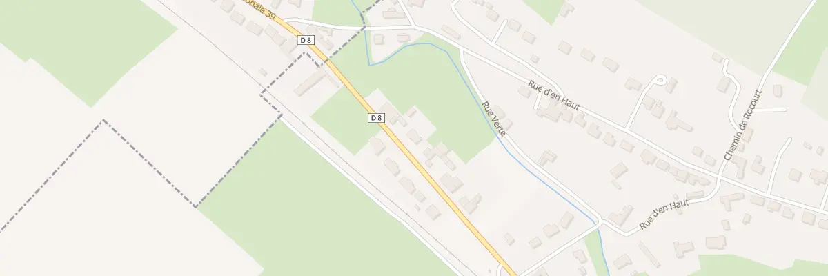 Plan du 13 Rue Nationale à Roëllecourt