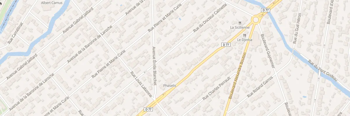 Plan du 39B Rue du Docteur Calmette à Viry-Châtillon
