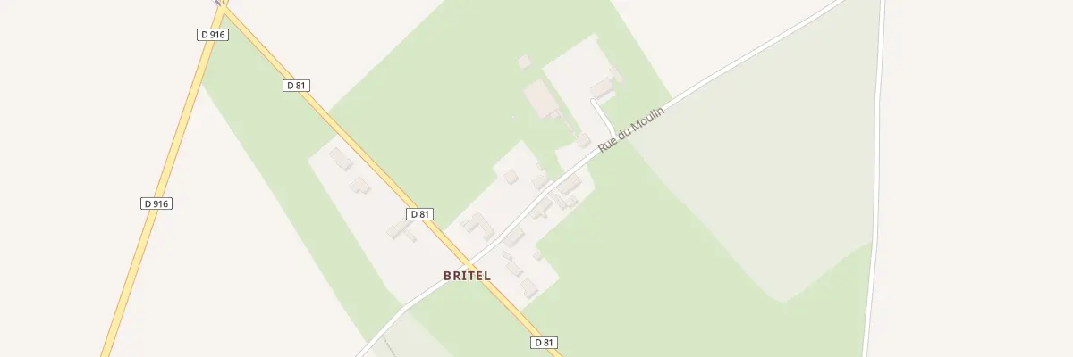 Plan du 3 Rue du Moulin à Brias