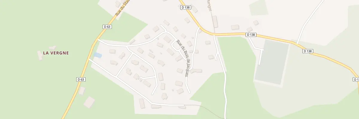 Plan du 5349 Rue du Bois de Jacques à Saint-Exupéry-les-Roches