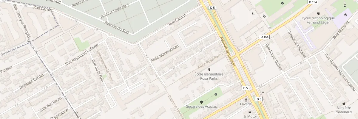 Plan du 24 Rue du Quartier Parisien à Ivry-sur-Seine