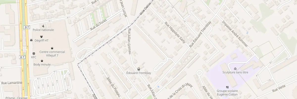 Plan du 186 Rue Edouard Tremblay à Vitry-sur-Seine
