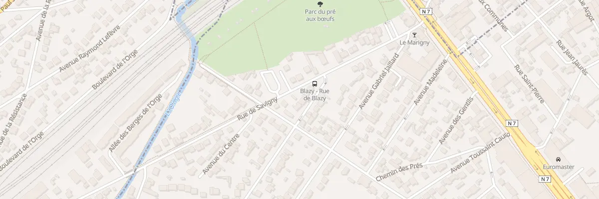 Plan du 19B Rue de Savigny à Viry-Châtillon