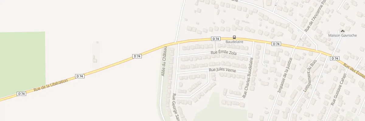 Plan du 30 Rue Emile Zola à Ballancourt-sur-Essonne