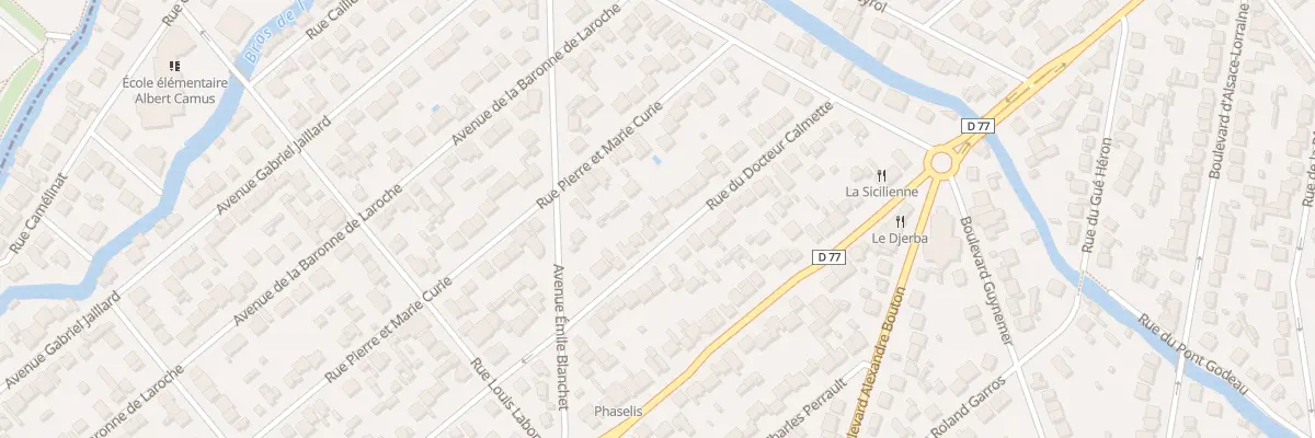 Plan du 28 Rue du Docteur Calmette à Viry-Châtillon