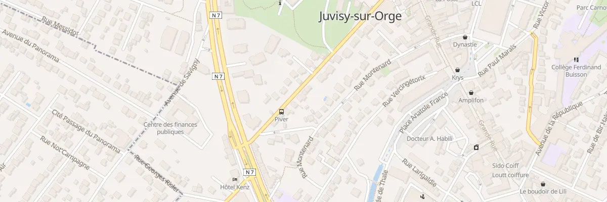 Plan du 29 Rue Piver à Juvisy-sur-Orge