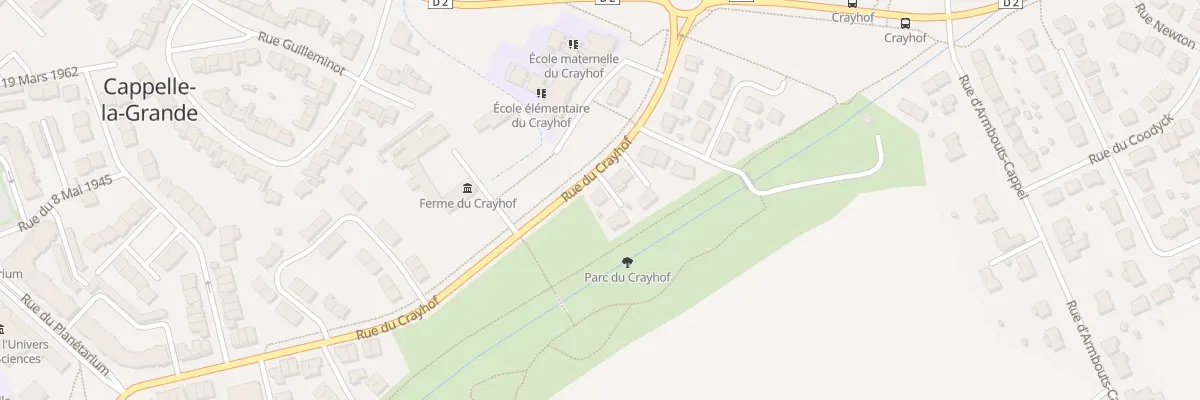 Plan du 53 Rue du Crayhof à Cappelle-la-Grande