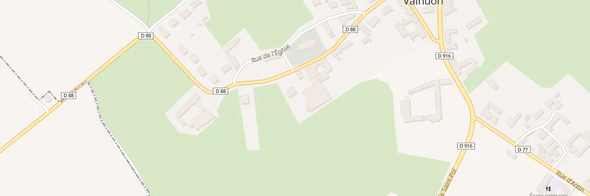 Plan du 4B Rue d’Huclier à Valhuon