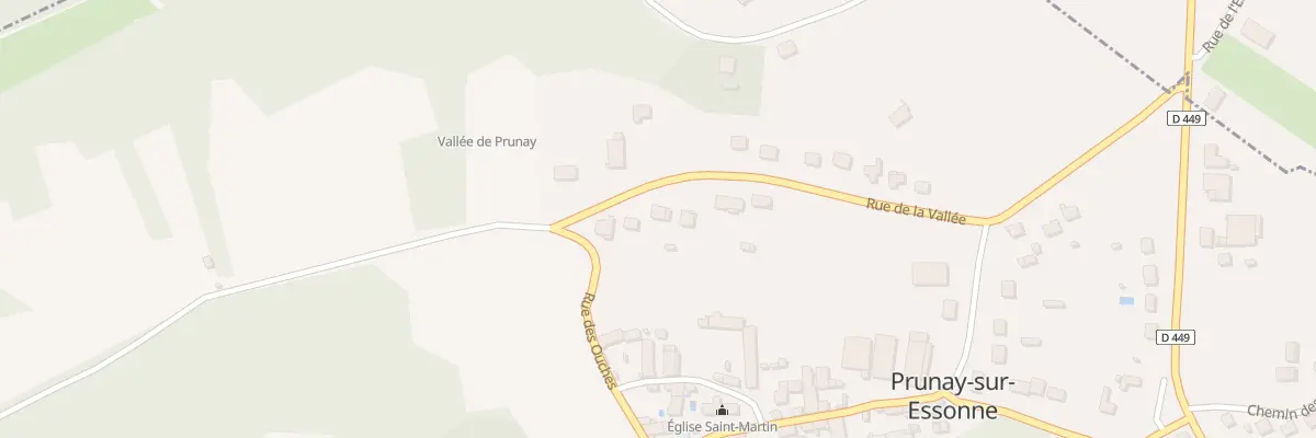 Plan du 9B Rue de la Vallée à Prunay-sur-Essonne