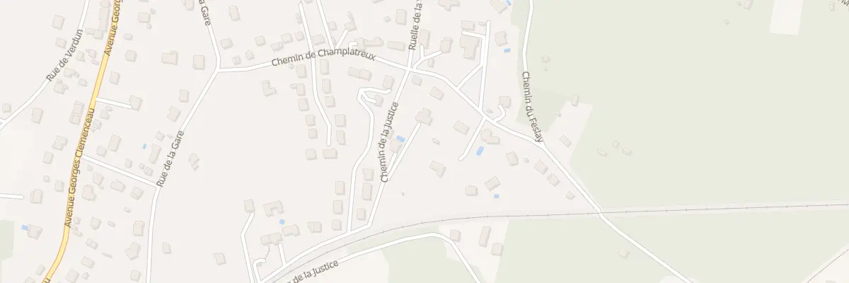 Plan du 2 Che de Champlatreux à Viarmes