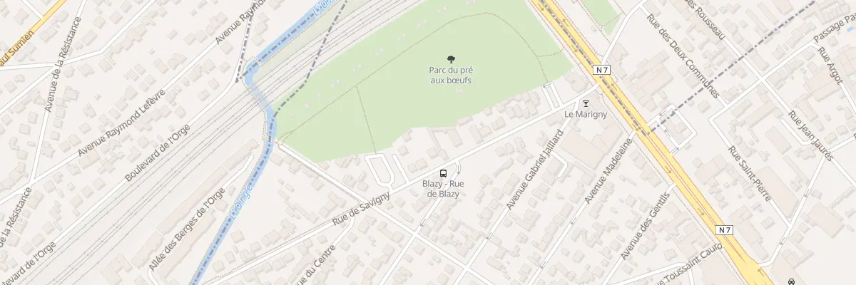 Plan du 30 Rue de Savigny à Viry-Châtillon