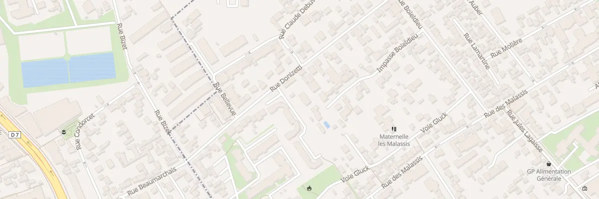 Plan du 49T Rue Donizetti à Vitry-sur-Seine