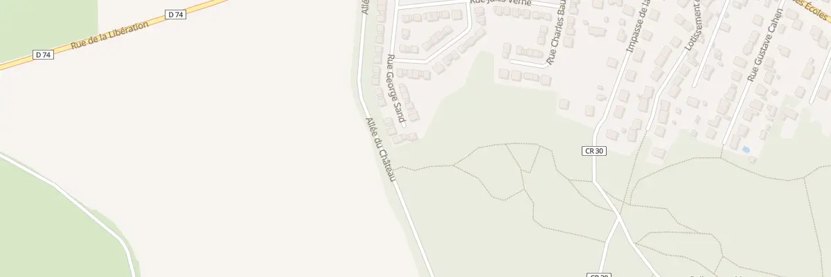 Plan du 12 Rue George Sand à Ballancourt-sur-Essonne