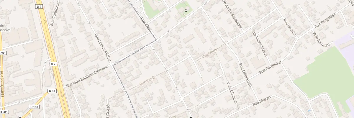 Plan du 38 Rue Verdi à Vitry-sur-Seine