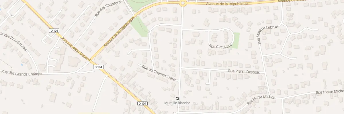 Plan du 32 Av du Gen de Gaulle à Saint-Doulchard