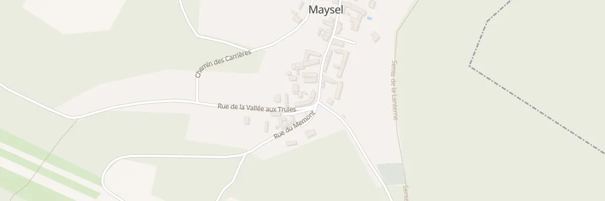 Plan du 28 Gr Grande Rue à Maysel