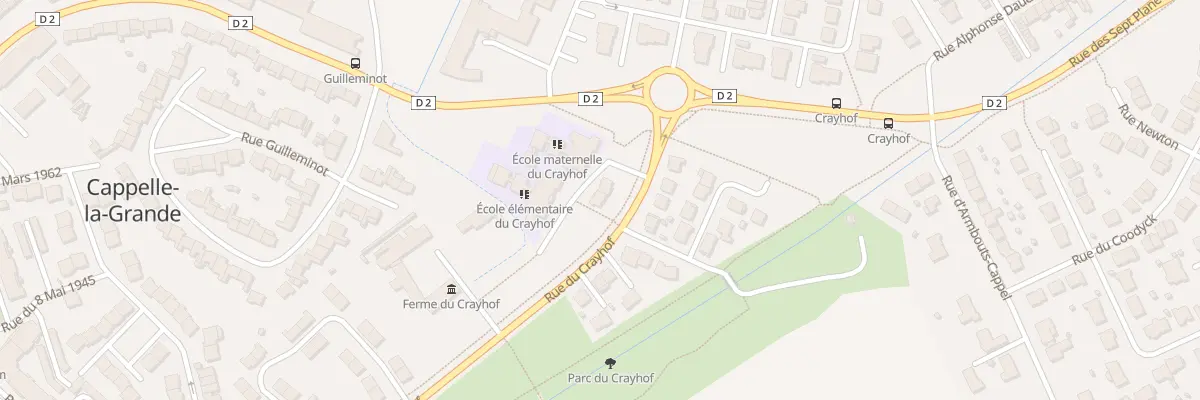 Plan du 58 Rue du Crayhof à Cappelle-la-Grande